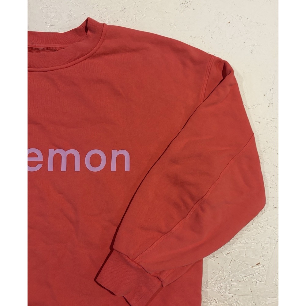 Lululemon Perfectly Oversized Crewneck Pullover Sweatshirt Hot Pink Purple 8 - Picture 5 of 8